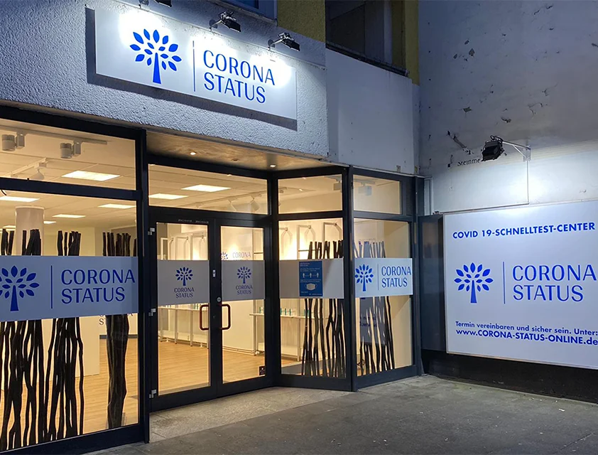 Corona Status Online - Bild 1